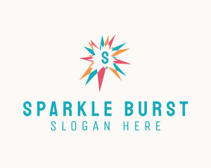 Fireworks - Party Fireworks Starburst logo design