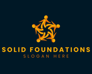 Philanthrophy - Human Foundation Charity logo design