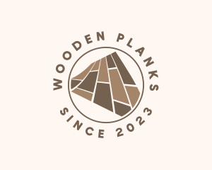 Wooden House Flooring logo design