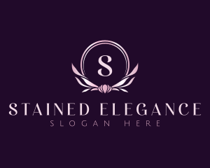 Floral Wreath Decor logo design