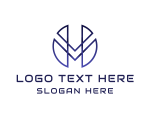 Generic Business Letter M Logo