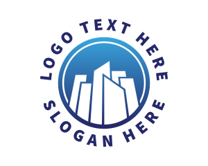 Property - Urban City Building logo design
