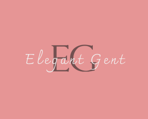 Pink Elegant Beauty logo design