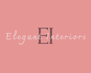 Pink Elegant Beauty logo design