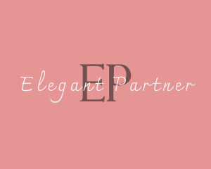 Pink Elegant Beauty logo design