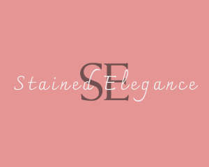 Pink Elegant Beauty logo design