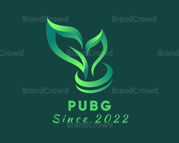 Garden Sprout Plant Logo