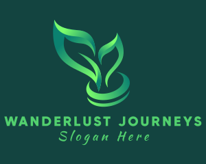 Garden Sprout Plant Logo