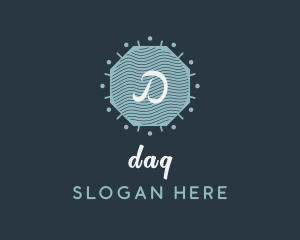 Vlog - Beauty Waves Octagon logo design