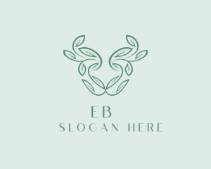 Garden - Herbal Leaf Vines logo design