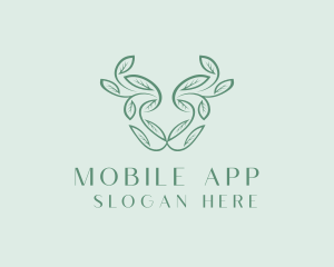 Plant - Herbal Leaf Vines logo design