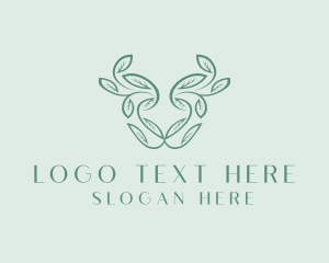 Leaf - Herbal Leaf Vines logo design