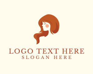 Woman - Hairstylist Beauty Salon logo design