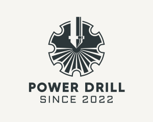 Industrial Mechanical Drill logo design