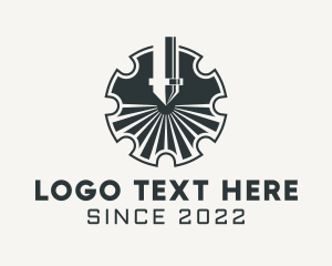 Engineering - Industrial Mechanical Drill logo design