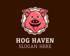 Hog Farm Breeder logo design