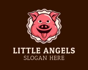 Meat Shop - Hog Farm Breeder logo design