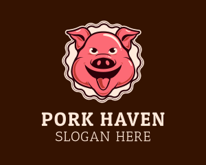 Hog Farm Breeder logo design