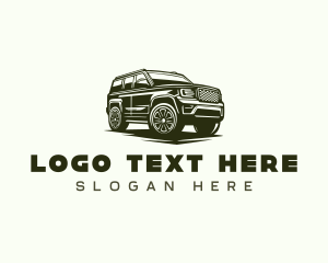 Sports Utility Vehicle - Car Transportation Driving logo design