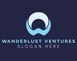 Clean Water Letter W logo design