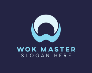 Clean Water Letter W logo design