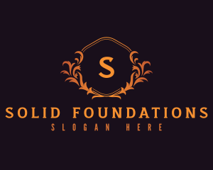 Premium elegant Wreath Logo