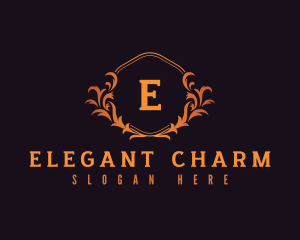 Premium elegant Wreath logo design