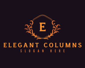 Premium elegant Wreath logo design