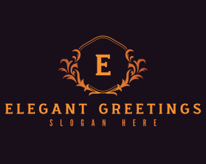 Premium elegant Wreath logo design