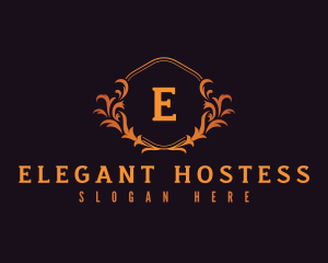 Premium elegant Wreath logo design