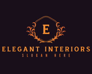 Premium elegant Wreath logo design