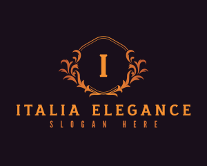 Premium elegant Wreath logo design