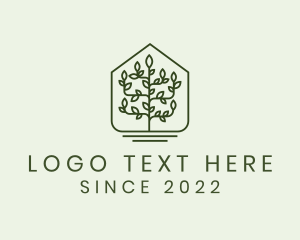 Herbal - Organic House Plant logo design