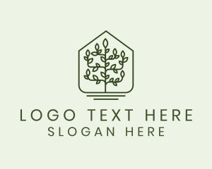 Organic House Plant Logo