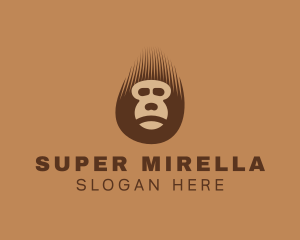 Gaming Gorilla Head Logo