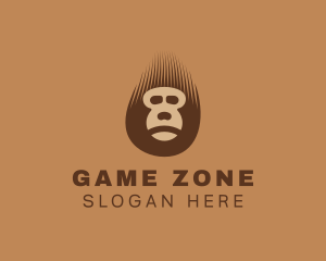 Gaming Gorilla Head logo design