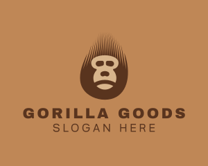 Gaming Gorilla Head logo design