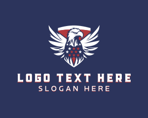 Avian - Eagle Patriotic Bird logo design