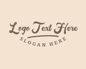 Shop - Brown Signature Business logo design