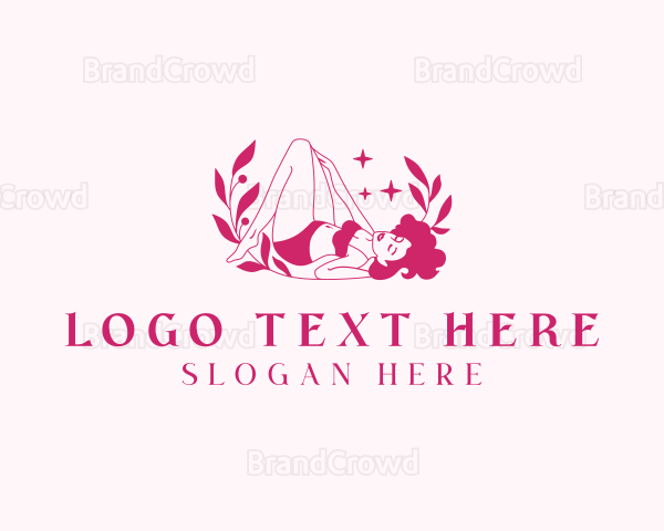 Female Bikini Lingerie Logo