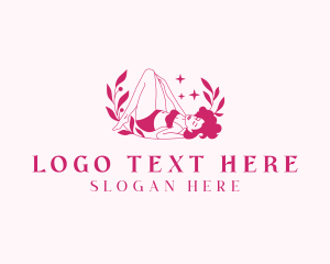 Skincare - Female Bikini Lingerie logo design