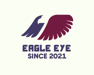 Eagle Wings Aviary logo design