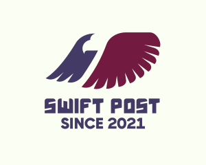 Post - Eagle Wings Aviary logo design