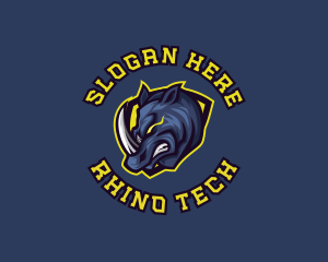 Rhino - Wild Beast Rhino logo design