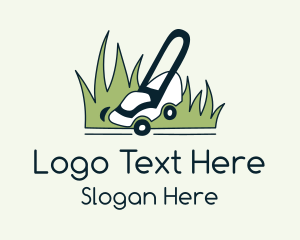 Lawn Care Service  Logo