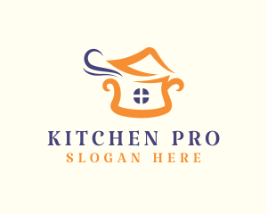 Hot Pot Home Cooking logo design