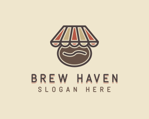 Brew - Coffee Bean Restaurant logo design