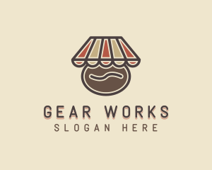 Bean Coffee Shop logo design