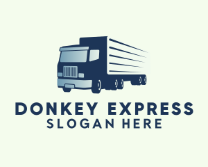 Express Delivery Truck logo design