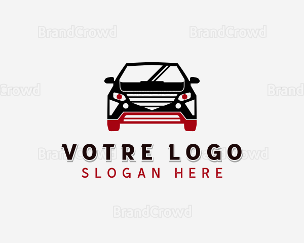 SUV Car Rideshare Logo